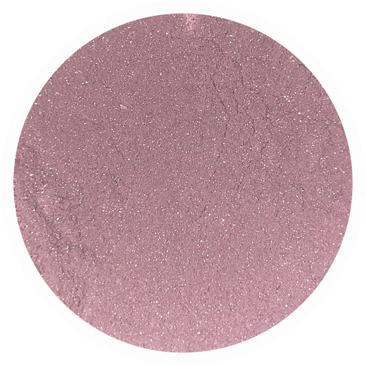 Shimmery pink lavender mineral eyeshadow Adorable by adorned with Grace