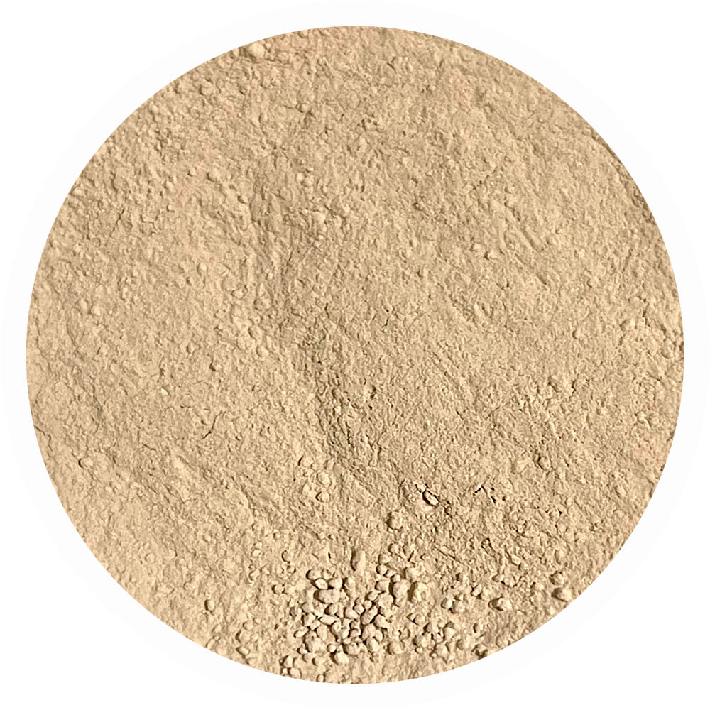 Fair peach olive golden mineral foundation shade Grace 2.5 by Adorned with Grace for balanced warm olive undertone skin