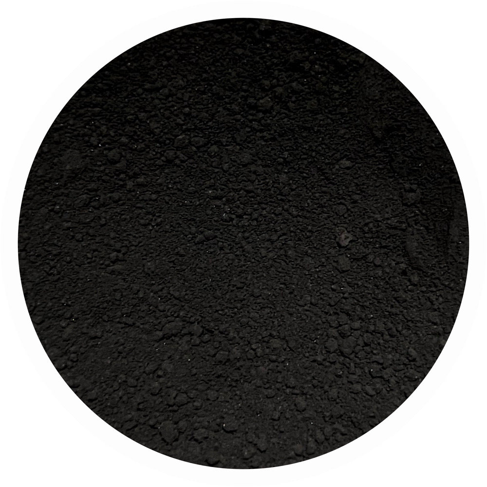 Semi-matte black mineral eyeshadow Deep by adorned with Grace