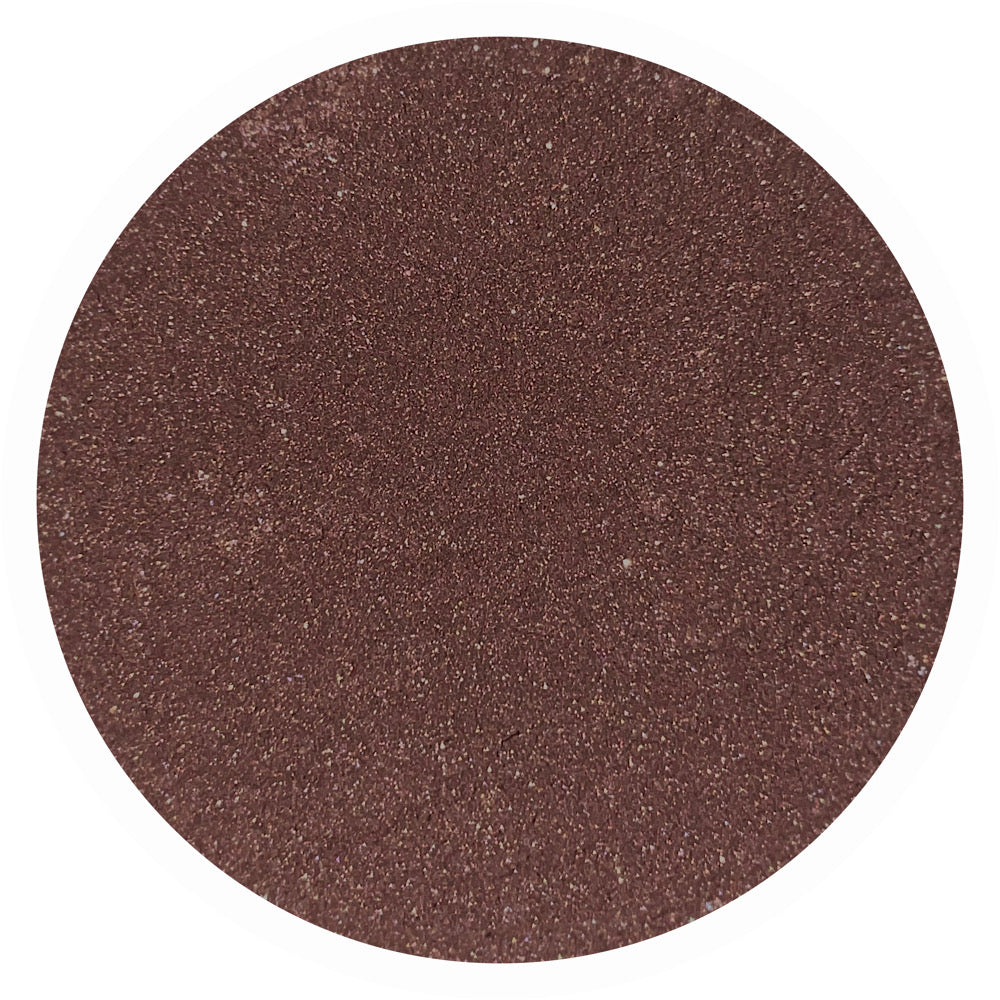 Shimmery Dutch cocoa brown mineral eyeshadow Devoted by adorned with Grace
