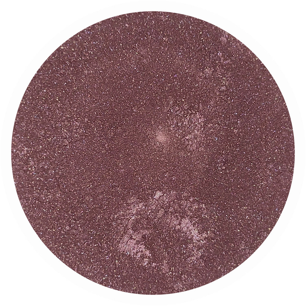 Soft berry purple mineral eyeshadow Elegant by adorned with Grace