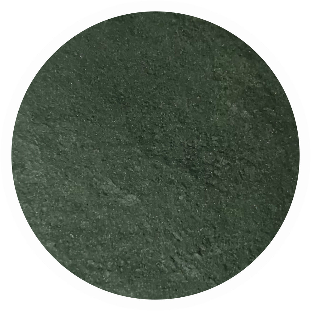 Rich jewel green mineral eyeshadow Enduring by adorned with Grace