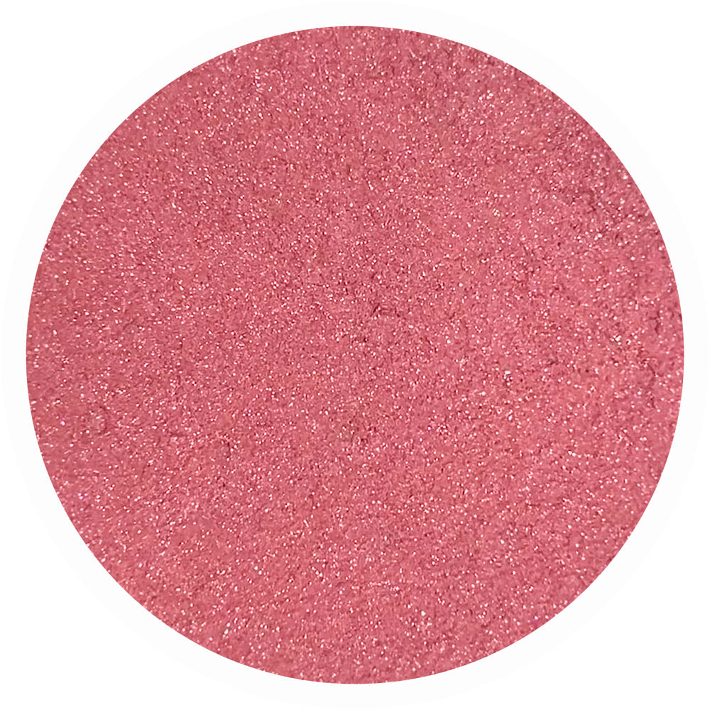 Breathtaking mineral blush pink peach gold shimmer clean vegan highly pigmented blush adorned with Grace