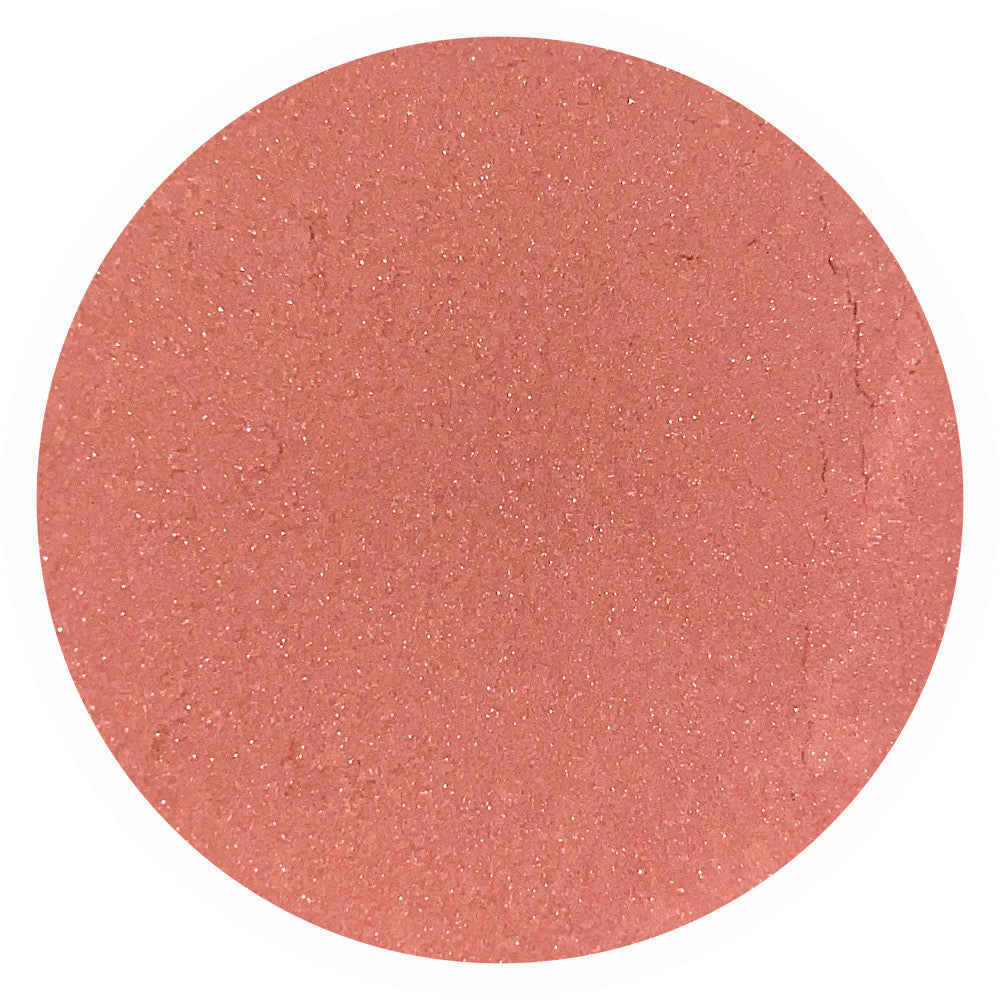 Gentleness mineral blush satin beige pink clean vegan highly pigmented blush adorned with Grace