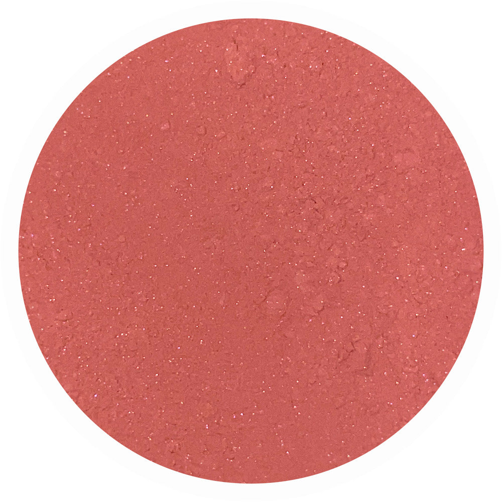 Vibrant mineral blush sienna peach clean vegan highly pigmented blush adorned with Grace