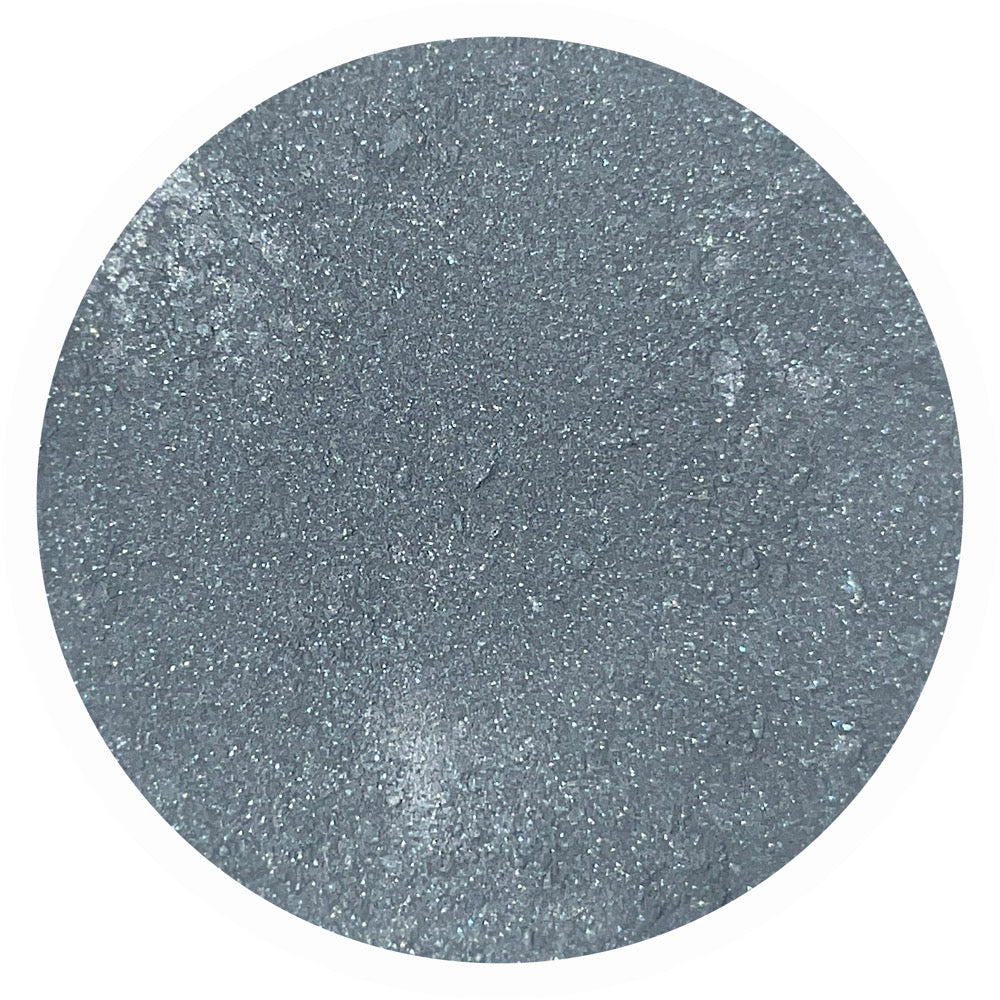 Satin blue green mineral eyeshadow Relaxed by adorned with Grace