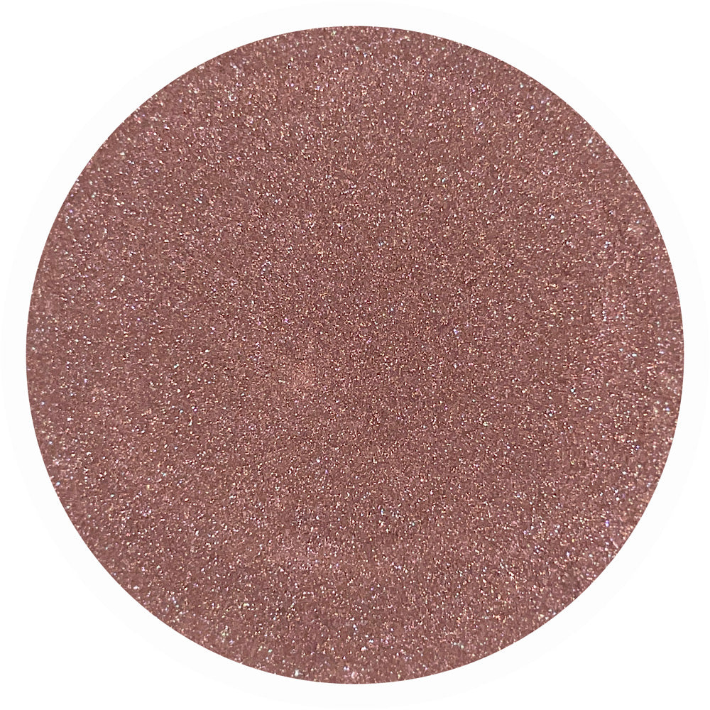 Rosy chocolate mineral eyeshadow Romantic by adorned with Grace
