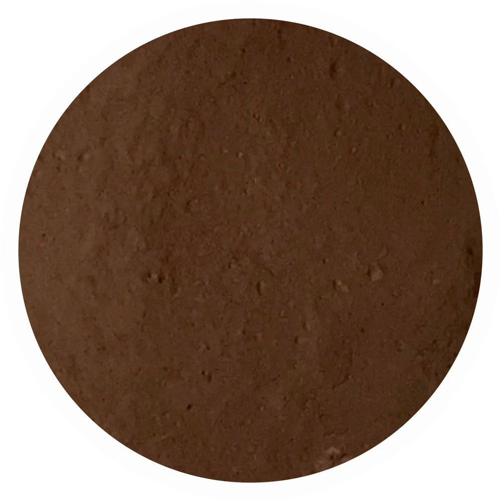 Deep dark brown mineral eyeshadow Tenacious by adorned with Grace