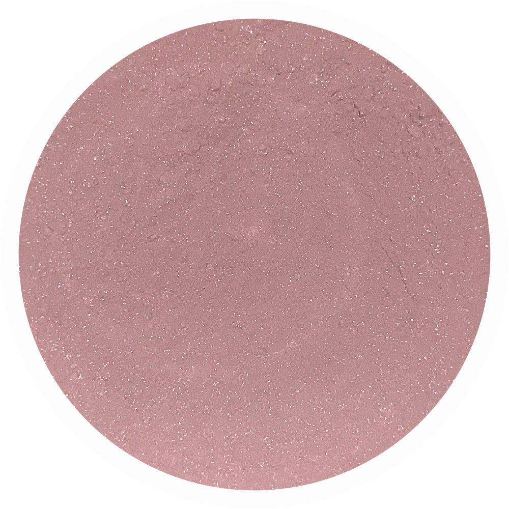 Light earth tone pink mineral eyeshadow Virtuous by adorned with Grace